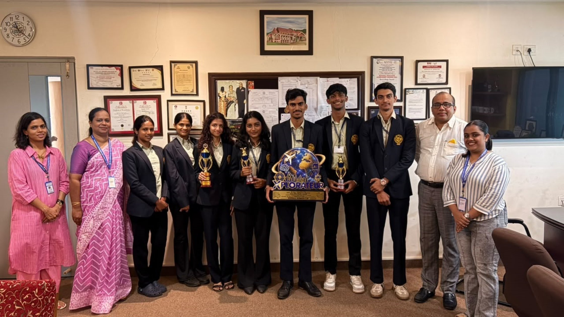 Dempo College students shine at X'plorateur