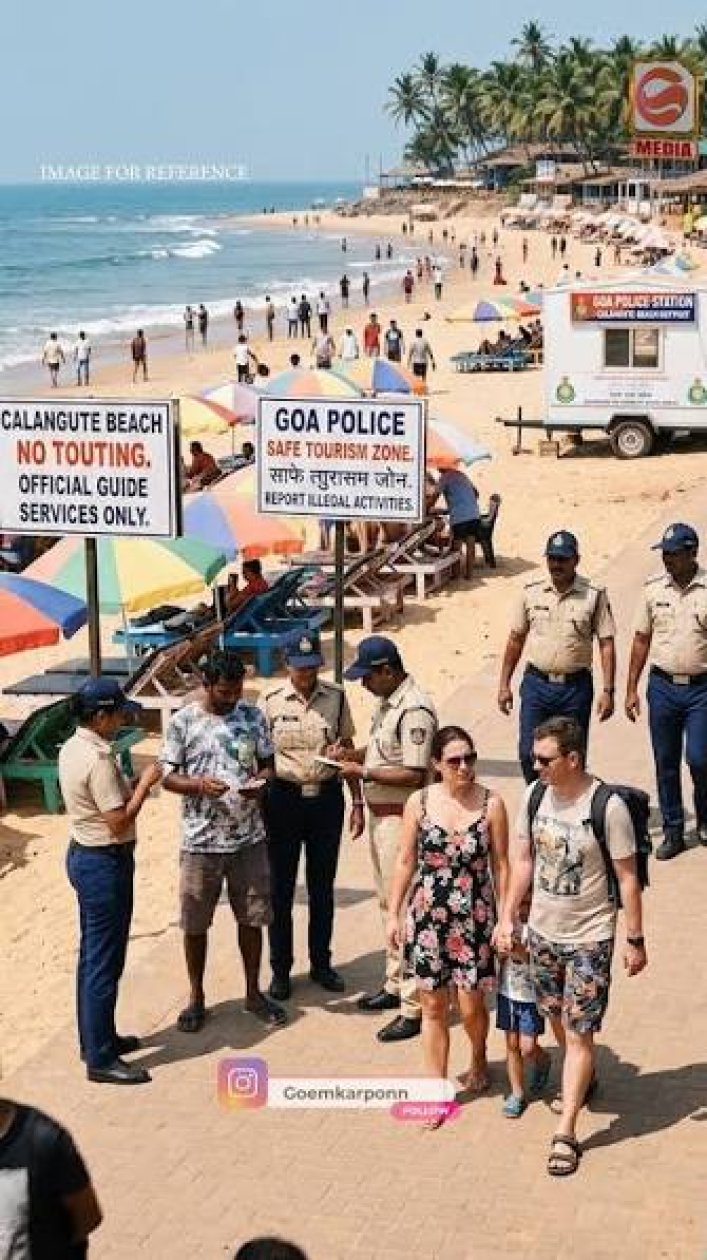 Calangute police arrest 13 touts in 2-day crack...