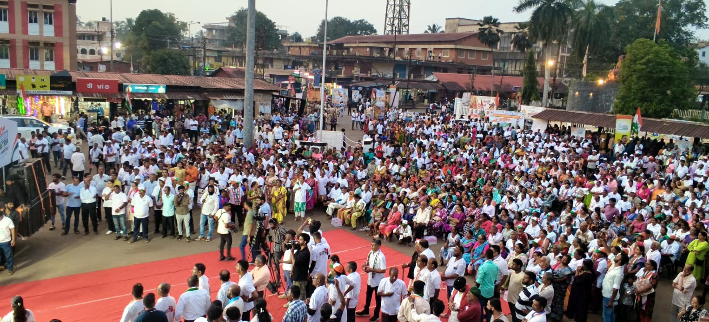 GOY RAKHONN YATRA: Congress questions development record in Sanguem constituency
