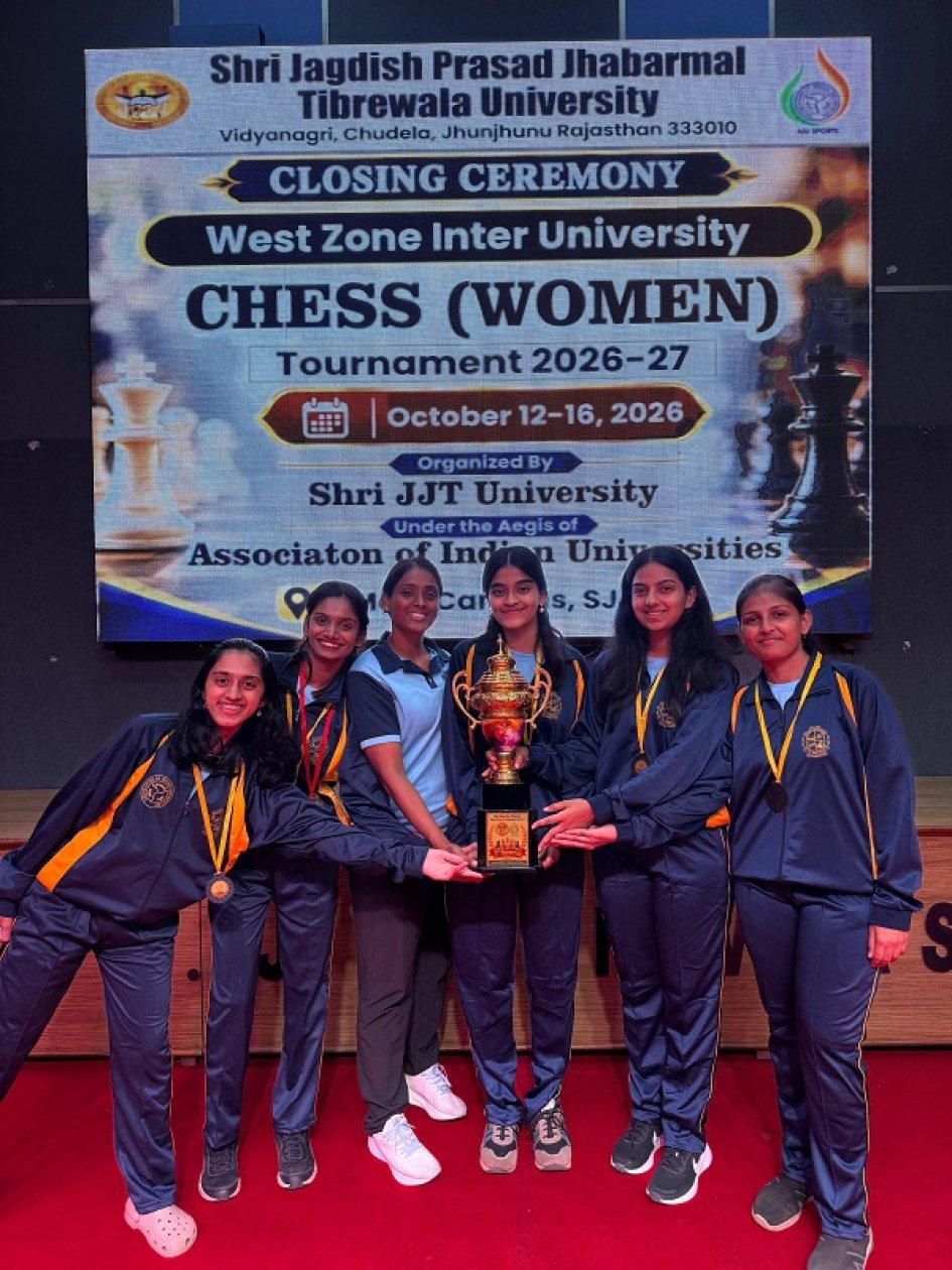 Goa University settle for third place at West Zone Inter University Women Chess C'ship