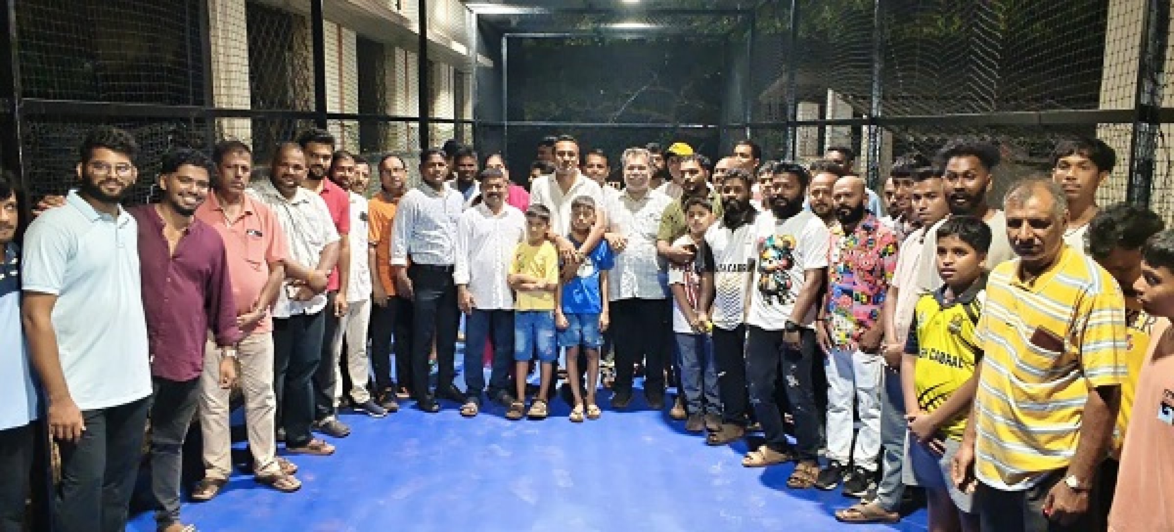 Assolda gets cricket net practice pitch
