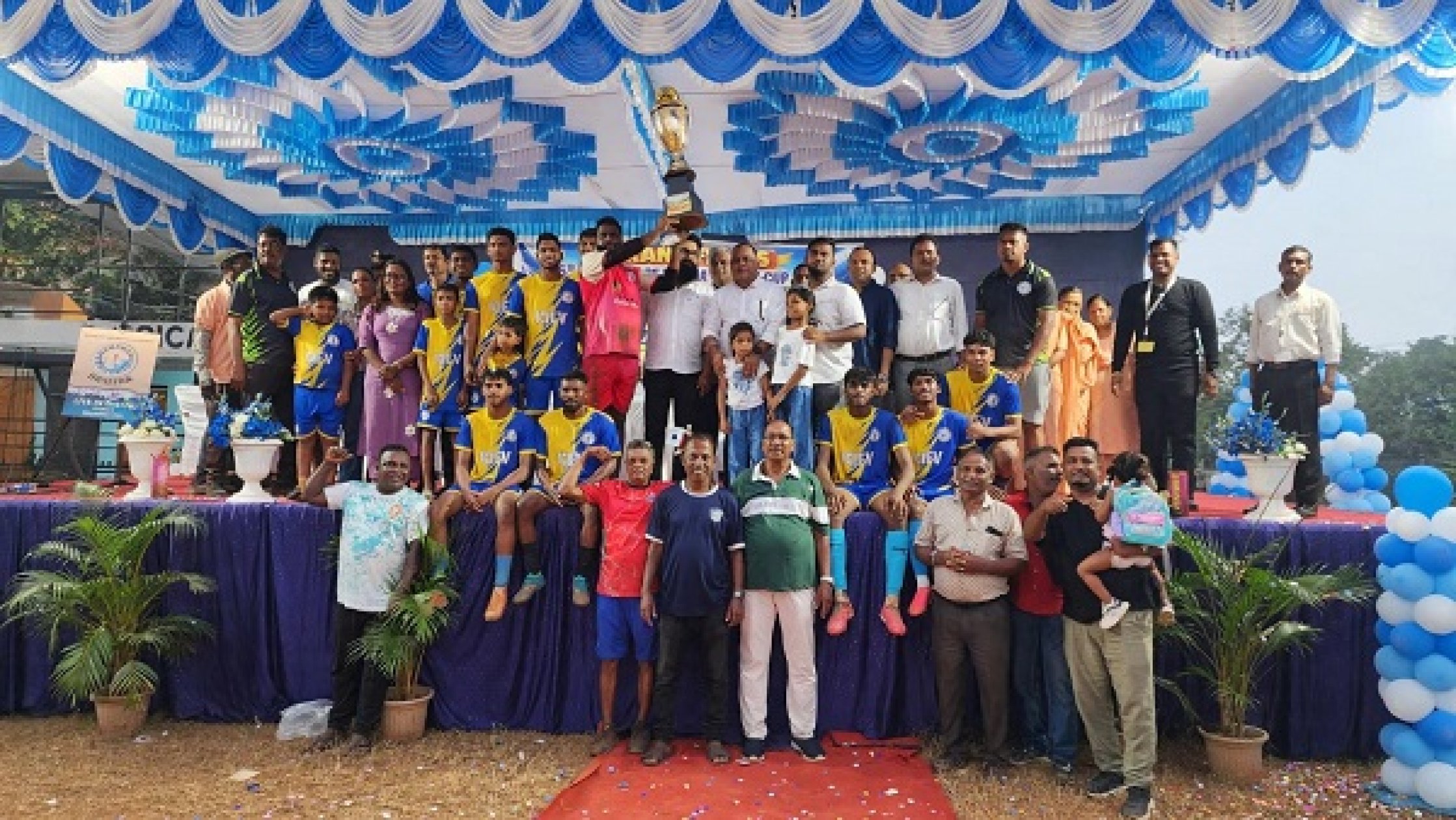 Curtorim Gymkhana rally to lift Fatima Cup