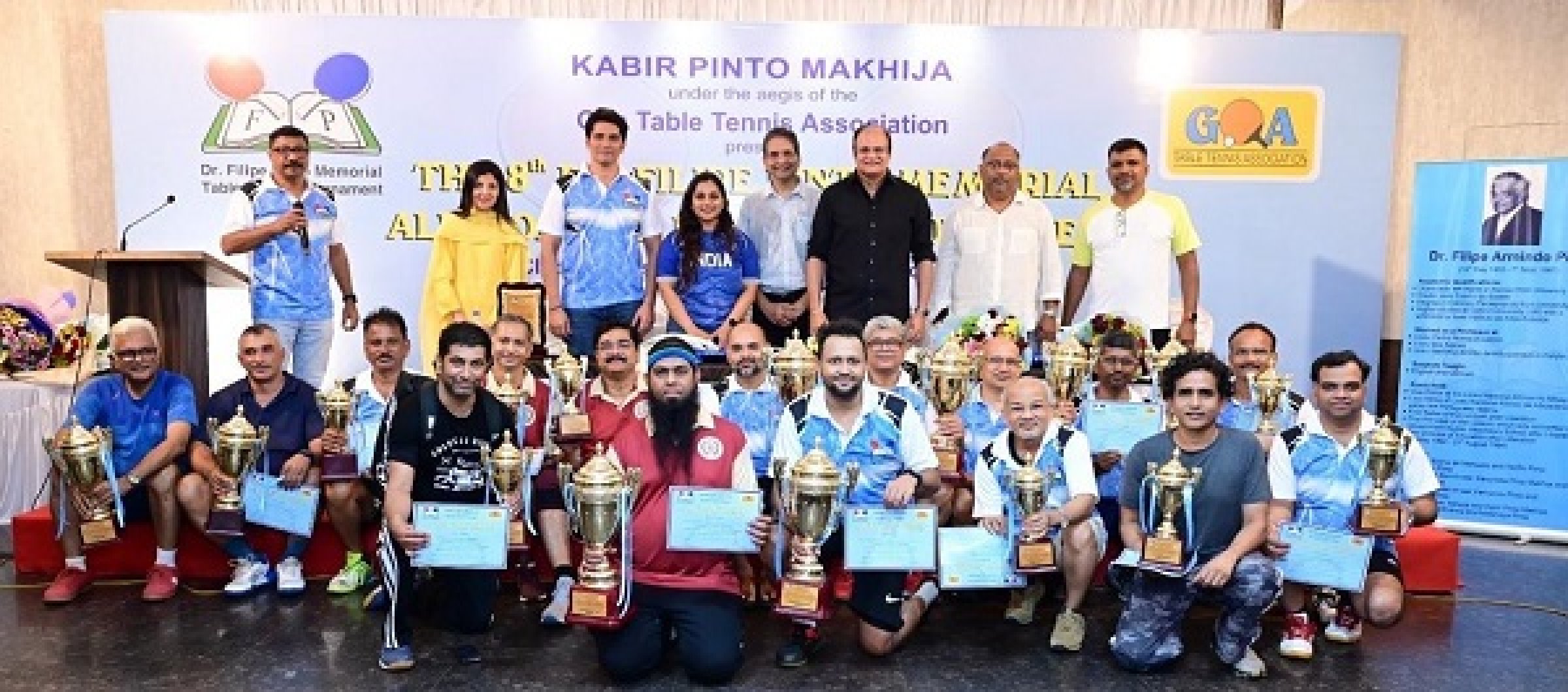 Vinod-Anup and Dijo-Munir triumph at Dr Filip Pinto Memorial TT Tournament