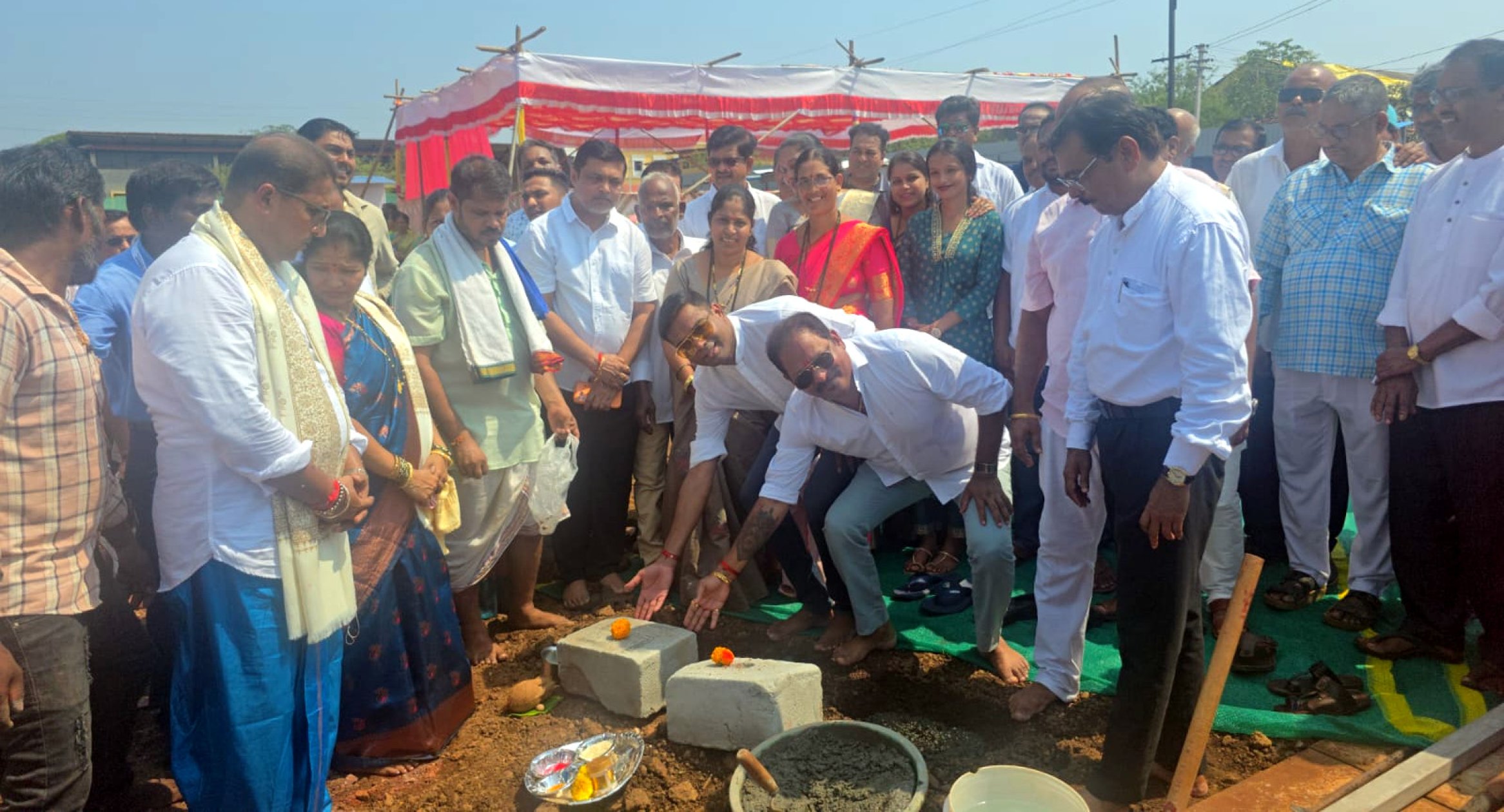 Foundation stone laid for Rs 113 cr Ravindra Bh...