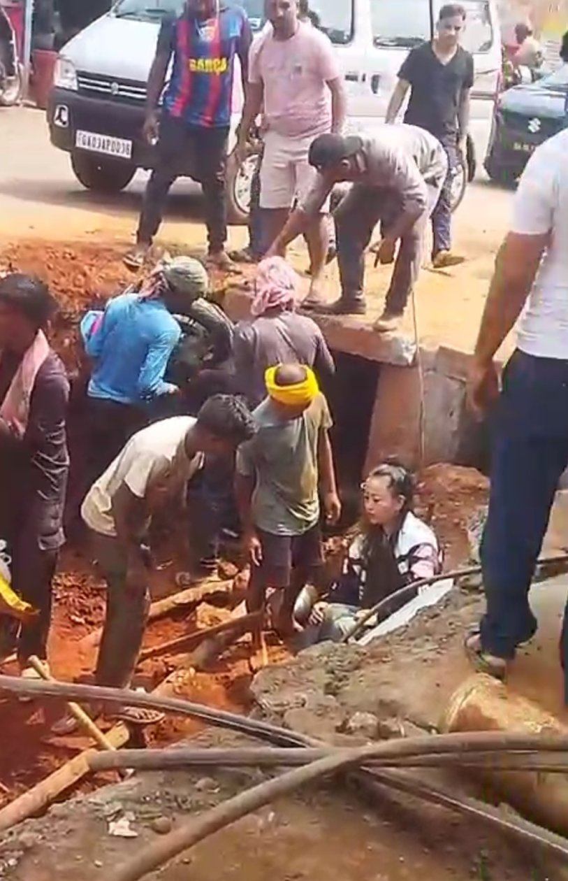 Another Calangute trench mishap puts GSIDC safe...