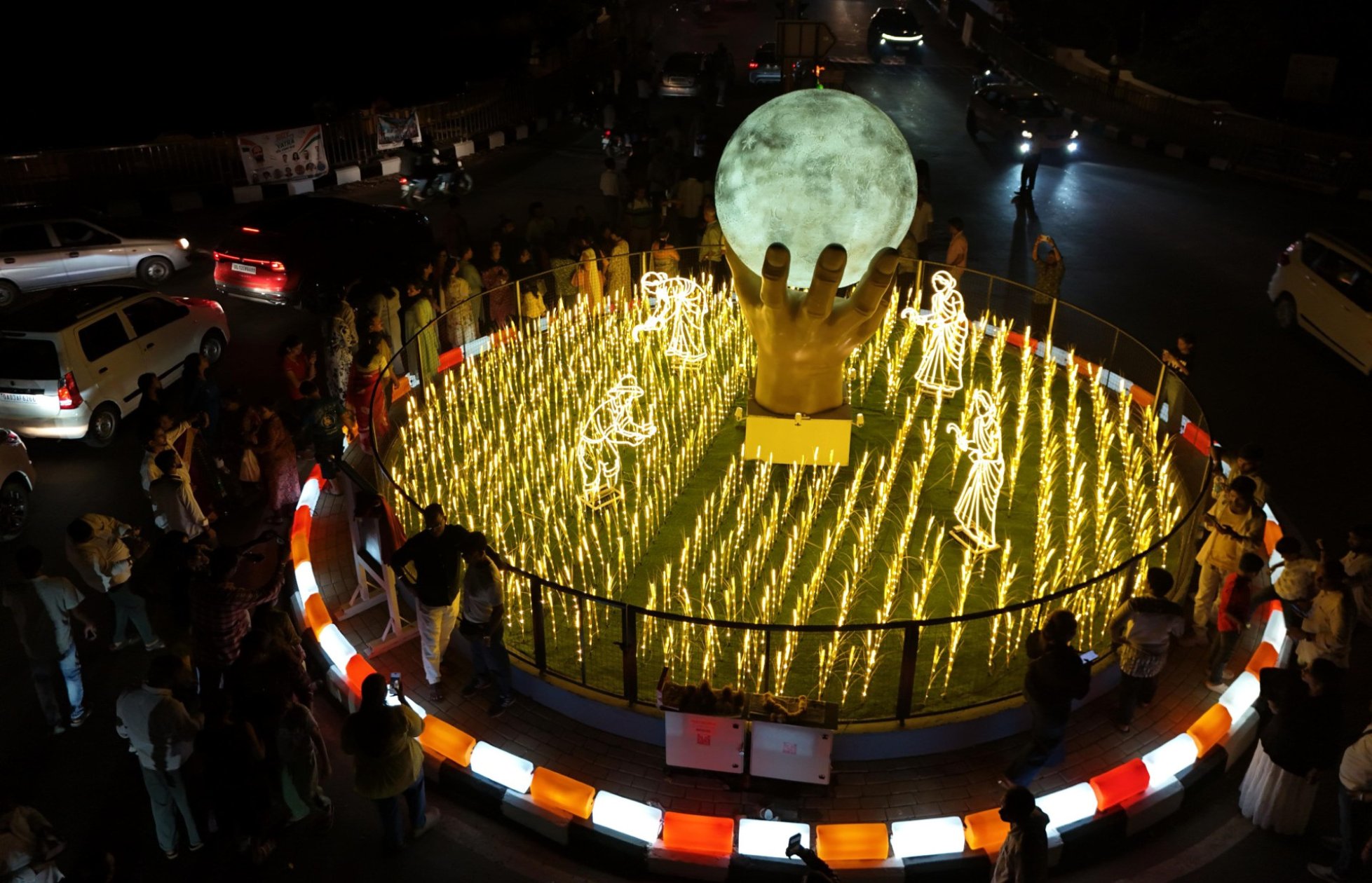 Saligao Circle beautified, set to attract tourists