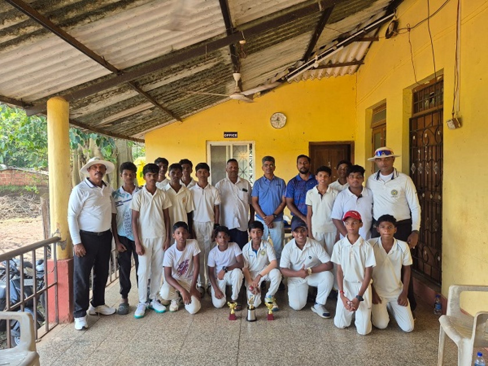 Matoshri HS clinch GCA U-16 Dhabandora zone cricket title