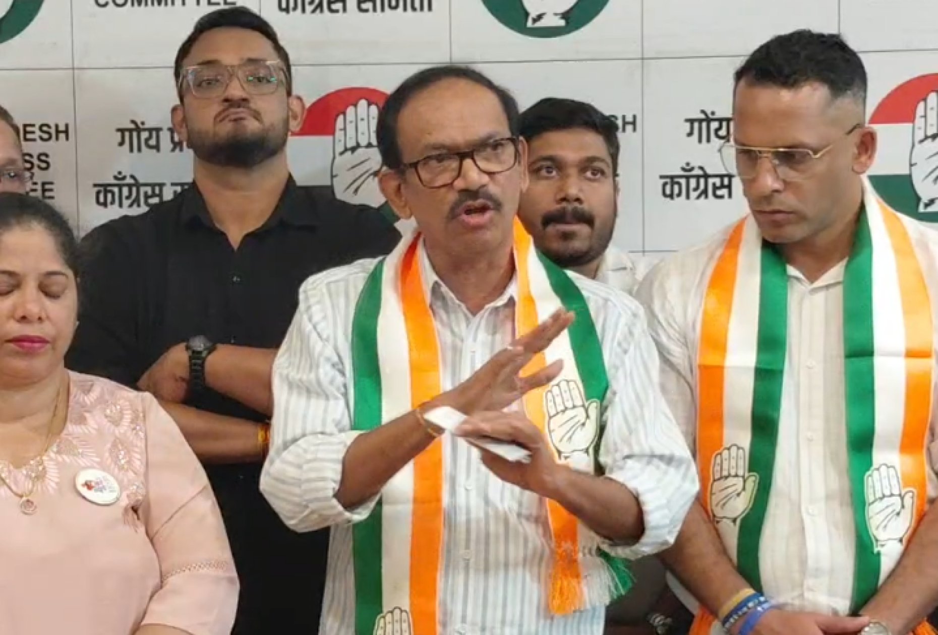 Girish Chodankar calls Sawant ‘failed CM’; alleges BJP made Goa a model of corruption