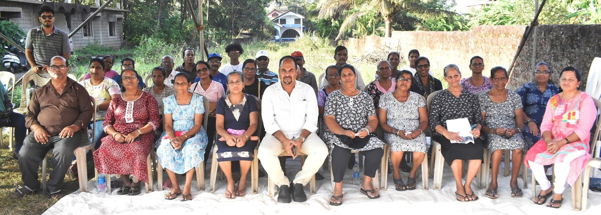Curtorim residents launch indefinite dharna against housing project