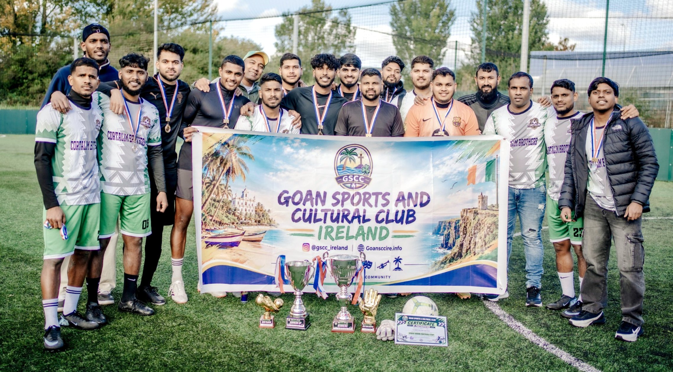 Goan football, culture comes alive in Ireland