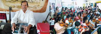 Bringing harmony through music