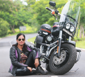 Spreading the message of women empowerment through her solo travel