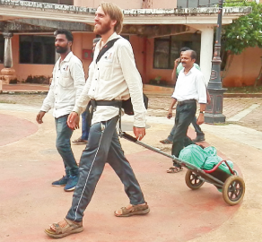 From Kanyakumari to Amritsar, Briton on 'Padayatra'