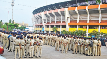 Tight security as Fatorda becomes a fortress