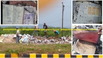 RTO'S MAKESHIFT OFFICE ALONG THE OLD GOA BY-PASS ROAD