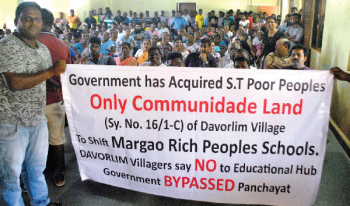 Govt acted against Collector's proposal which earmarked land for chapel, tank