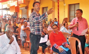 Colva reverberates on GST on tiatr, mobile tower issues