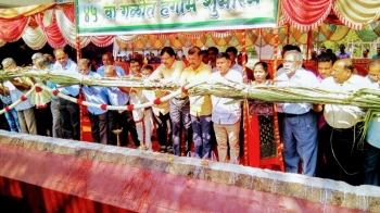 Sugarcane crushing season begins at Sanjeevani