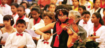 Spreading the joy of music