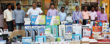 Two shops raided in Colva, Chinese-made goods seized