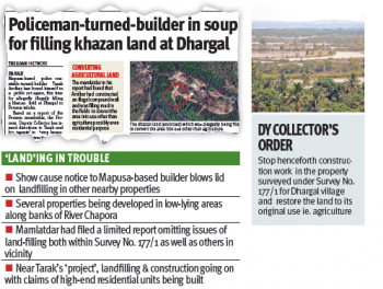 Dhargal case blows lid off other landfilling in vicinity