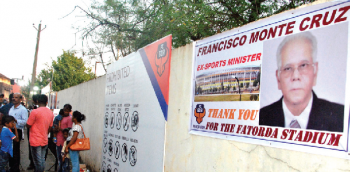 Fans make pitch for Monte Cruz stand at Fatorda stadium