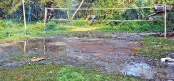 Comba residents fume over damaged sewage chamber