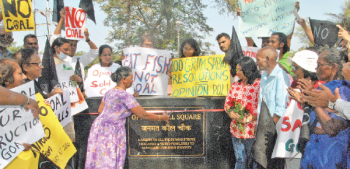 A day before official event, activists ‘inaugurate’ Opinion Poll Square