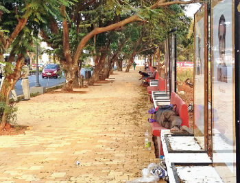 Questions over maintenance of Opinion Poll Square