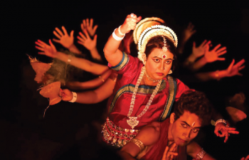 Celebrating Indian dances