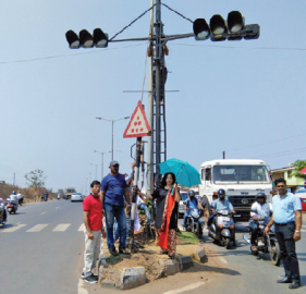 Signal lights at MES junction to come on soon