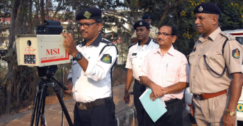 Police acquire four laser speed radar guns, 100 alcometers