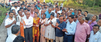 Ajgaonkar seeks support of public for Pernem progress