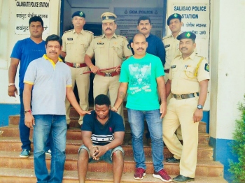 Calangute police arrest Nigerian national in Drug Trade