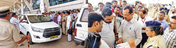 Car rental counter opens at Dabolim airport amid protests