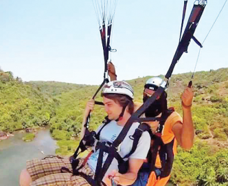 No paragliding training without prior permission: North Collector