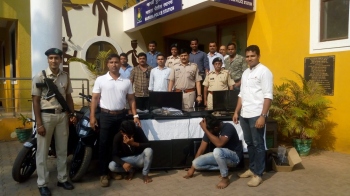 Two arrested for theft at Camurlim