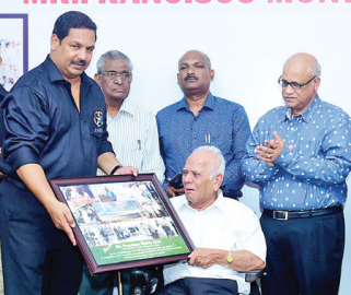 Goa’s greats come together to honour Monte Cruz