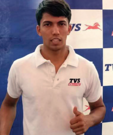 TVS Racing rider Noah in spotlight on race day at Fatorda