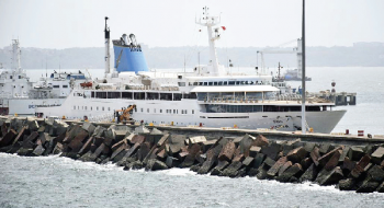 Mumbai-Goa cruise passenger ferry ‘Angriya’ arrives in Goa on trial run
