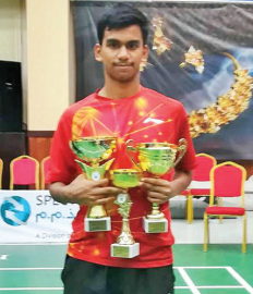 Shourya wins triple crown in Bahrain