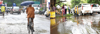Rain reigns over Friday, met says brace for more