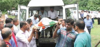 Shantaram laid to rest in Cuncolim, remembered as a man of principles