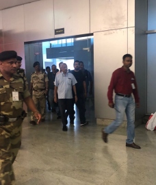Chief Minister Manohar Parrikar returns to Goa