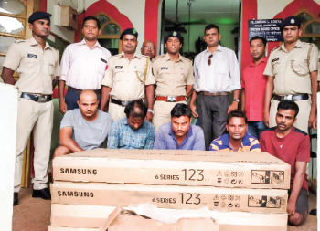 5 Biharis arrested for theft of LED TVs