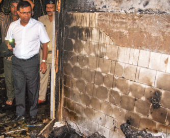 Senior health officer to probe Hospicio fire incident; annex bldg to be sealed