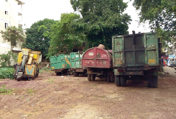 MMC’s signature project site turns into dumping ground