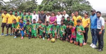Holy Spirit thump Fr Agnel, clinch Salcete U-17 Subroto title