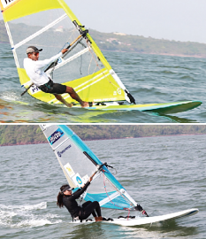 Goa’s Dayne & Katya for Asian Games windsurfing
