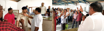 Calangute residents boo local MLA at gram sabha, refuse to hear him out